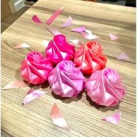 ราคา เหรียญโปรยทาน กุหลาบแย้ม โทนชมพู (ตัวเปล่า 30,50,100ชิ้น/แพ็ค) (18978079615)