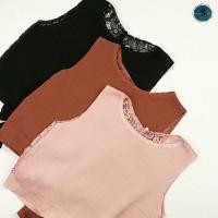 ราคา *Korean Style* เสื้อครอป เว้าหลัง ผ้าไหมญี่ปุ่น สีพื้น แฟชั่น มีเก็บเงินปลายทาง ​--พร้อมส่งในไทย-- (รุ่น TW-042) (7936332625)