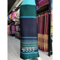 ราคา ผ้าฝ้าย​ ดอกพิกุล ทอลายเชิง ผ้าถุง​ ทอมือ​ ซิ่น​ cotton (16637153361)