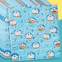 ราคา Doraemon Hello kitty วอลเปเปอร์โดเรม่อนติดผนังแต่งห้องนอนสติ๊กเกอร์โฟมอิฐวอลเปเปอร์กาวติดผนังลายอิฐ (8758879662)