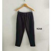 ราคา S(ช) กางเกงวอร์มบุ fleece กำมะหยี่ (N268) แบรนด์ GU warm super stretch (42711108275)