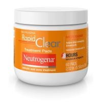 ราคา Neutrogena Rapid Clear Maximum Strength Acne Treatment Pads แผ่นรักษาสิว ใช้ง่าย (24859810528)