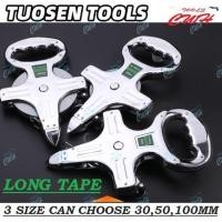 ราคา 30M 50M 100M TUOSEN HIGH SPEED OPEN REEL STEEL LONG TAPE RULER MEASUREMENT MEASURER MEASURE ----------------- TOPTUL (52651238140)