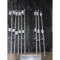 ราคา (3แถม1)เหล็กปักธงชาติ ร่ม เบ็ด ยกยอ เต็นท์แคมป์ปิ้ง ราวตากผ้า เหล็กปล้องอ้อย (43251722189)