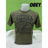 ราคา OBEY เสื้อยืดคอกลม แขนสั้น มือสอง (16997256590)