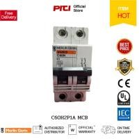 ราคา MERLIN GERIN C60H 2P 1A MCB IEC 60947-2 (สินค้าเก่า) (27152313834)