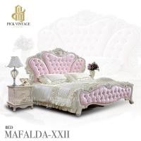 ราคา MAFALDA-XXII BED เตียงนอนเจ้าหญิง หลุยส์ 6ฟุต สีซอฟท์ไวท์ รุ่น มาเฟลดา 22 (7319790040)