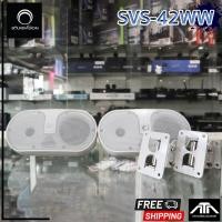 ราคา ตู้ลำโพงติดผนัง SOUNDVISION SVS-42W สีขาว ตู้ลำโพงติดผนัง 2 ทาง ขนาด 4 นิ้ว (28552018464)