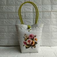 ราคา Jali Plasticทอ Bag / Hampers Bag / กระเป๋าถือสานจาลีลาย PER SEED (28373955377)