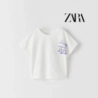 ราคา Zara เสื้อยืดเด็กสีขาวลาย Snoopy แบรนด์แท้ มือ 1 พร้อมส่ง (22442355528)