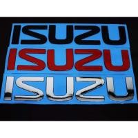 ราคา new item Logo isuzu ติดรถบรรทุก โลโก้ isuzu อีซูซุ size: ใหญ่ **สีแดง **สีดำ** สีชุบโครเมี่ยม**เลือกสีได้ จำนวน 1 ตัว (40177040260)