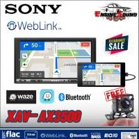 ราคา HOT SALE !!SONY XAV-AX3500 แถมฟรีกล้องมองหลัง วิทยุติดรถยนต์ จอติดรถยนต์ 6.95นิ้ว พร้อม WebLink™ Cast พร้อมบลูทูธ (12649193767)