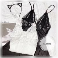 ราคา ชุดราตรีลูกไม้ผ้าไหม - 2 สี ดํา/ขาว (รวมภาพถ่ายจริง) (42327757475)