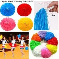 ราคา LONMI 1 คู่เชียร์ลีดเดอร์เชียร์บอล 9 สีการแข่งขันชุดดอกไม้เครื่องแต่งกายคลับอุปกรณ์กีฬา (48252458601)