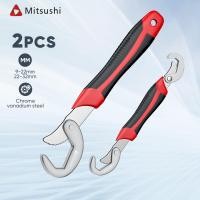 ราคา Mitsushi ประแจ เบอร์ 9-32 mm. 2pcs ประแจไขน็อต ชุดประแจอเนกประสงค์ Snap and Grip ใช้ ขัน คลายน็อต สกรู ลูกบล็อค (28036831443)