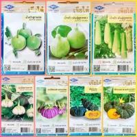 ราคา เมล็ดพันธุ์ผัก เจียไต๋ ผักซอง มะเขือจานขาว มะเขือจานม่วง น้ำเต้า ฟักทอง ฟักทองลายข้าวตอก ฟักทองข้าวตอก (5740649317)