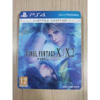 ราคา มือสอง PS4 Final Fantasy FF 10 X / X-2 HD Remaster steelbook กล่องเหล็ก RARE Zone 2 ปกหลังภาษาฝรั่งเศส สภาพดี (24636823621)