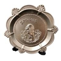 ราคา นูนสิงคโปร์กัมพูชาทองเหลือง/โลหะวินเทจโบราณของที่ระลึกเถ้าถาด (49805253214)