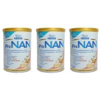 ราคา Nestle PreNan พรีแนน ขนาด 400 กรัม x 3 กระป๋อง (286054000)