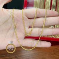 ราคา สร้อยอิตาลี 9K ลายเกลียว (27619598184)