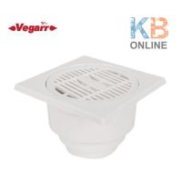 ราคา VD060 ตะแกรงกันกลิ่น PVC ท่อขนาด 2-3 ​นิ้ว สีขาว VEGARR VD060 Trap Floor Drain PVC For 2-3" Pvc Drain Pipe Flange 4" (2976084151)