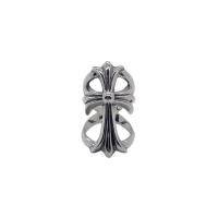 ราคา Chrome 925 Hearts s925 Sterling Silver Seiko Classic Cross Ring (52406212644)
