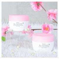 ราคา (30g.) exp.7-8/2027ครีมหน้าใสมิสทีนรีไวท์ Mistine Re-White Cream มีช้อยส์ให้เลือก กลางวัน/กลางคืน (25086940983)