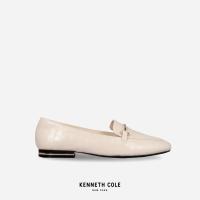 ราคา KENNETH COLE รองเท้าส้นแบนผู้หญิงรุ่น ABIGAIL LOAFER WHITE/CROC สีขาวจระเข้ ( FLT - KF44084LE-169 ) (29662040020)