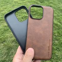ราคา สําหรับ iPhone 16 Pro Max,16 Pro Case X-Level Luxury Vintage Leather + TPU Protective Back Cover (28823102699)