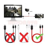 ราคา MHL MICRO HDMI TV PROJECTOR ADAPTER CABLE FAST CHARGING DATA CABLE SAMSUNG S3 สาย HDMI (28131626435)
