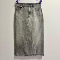 ราคา Uniqlo ยูนิโคล่ กระโปรงยีนส์ เอวสูง ผ่าหลัง เอว 25 นิ้ว สะโพก 36 นิ้ว ยาว 34 นิ้ว +มือสอง+ สภาพดี (40200203634)