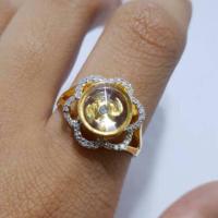 ราคา แหวนกังหันนำโชคนำลาภทองแท้เพชรแท้ (1711589792)