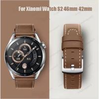 ราคา สายนาฬิกาข้อมือหนัง ปลดเร็ว สําหรับ Xiaomi Watch S2 46 มม. 42 มม. Xiaomi Watch S1 Pro Active 22 มม. (19176844897)