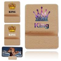 ราคา ที่วางโทรศัพท์ไม้สน Phone Holder ขาตั้งโทรศัพท์มือถือ ที่ตั้งโทรศัพท์ ฐานวางโทรศัพท์แบบไม้ PHONE STAND (53855791359)