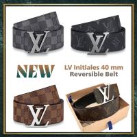 ราคา [สอบถามก่อนกดซื้อ]​ แท้​ New LV Initiales 40 mm. Reversible Belt (5276317612)