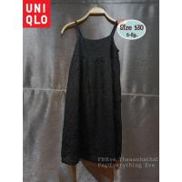 ราคา แบรนด์UNIQLOแท้ เดรสเด็ก Size130(มือสอง) (27605159620)