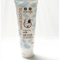 ราคา Watsons brightening milk salt scrub 250 g. (1463030865)