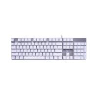 ราคา OKER Keyboard Gaming Mechanical K428 WHITE BACKLIT BLUESWITCH (22646795817)