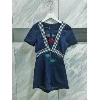 ราคา จั้มสูทกางเกง งานป้าย size s เป็นผ้ายีนส์ (22926076818)