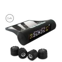 ราคา TPMS ที่วัดลมยางรถ 4ล้อ พลังงานแสงอาทิตย์ วัดลมยางรถยนต์ เกจวัดแรงดันลม เกจวัดลมยาง ตัววัดลมยางรถ (25789090355)