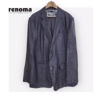 ราคา Used Vintage Jacket suit renoma PARIS HOMME สีกรม navy ผ้าบางครับ (17597875804)
