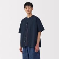 ราคา MUJI เสื้อเชิ้ตผู้ชายแขนสั้น Cool Touch (42704240222)