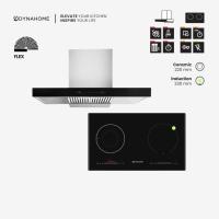 ราคา DYNAHOME ชุดเซท เตาไฟฟ้า DH-233 + เครื่องดูดควัน DH-0490-T (28564282500)