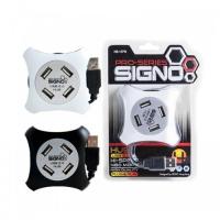 ราคา Signo USB 2.0 Hi-Speed HUB 4 port รุ่น HB-157Blk (40555425622)