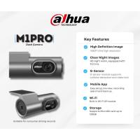 ราคา DAHUA M1 PRO Dashcam พร้อม 1080P HD, โมดูล Wi-Fi AP ในตัว, โมดูล G-Sensor, กล้องติดรถยนต์ HD Night Vision (55352269311)