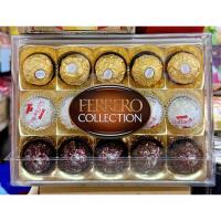 ราคา Ferrero Rocher รุ่น Collection รวมรส Hazelnut,Raffaello,Dark Chocolate (10393564179)