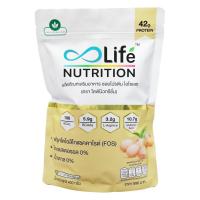 ราคา เก็บโคดในไลฟ์ 100 Life Nutrition ซอย โปรตีน ไอโซเลท ไฟเบอร์ โปรตีนจากพืช 400 กรัม(LNBAD) (27250714031)