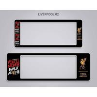 ราคา กรอบป้ายทะเบียนรถยนต์ Liverpool 02 สั้น-ยาว กรอบป้ายกันน้ำ (1 คู่) กรอบป้ายทะเบียน ลิเวอร์พูล สกรีนนูน (14513612088)