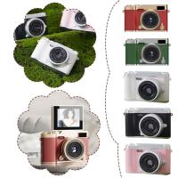 ราคา กล้องหน้าจอพับ 2.4 นิ้ว 1080P 16X ซูม SLR กล้อง DSLR Panasonic CCD Vlog Cam LED เติมแสง (55255309391)