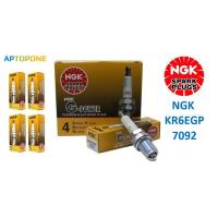 ราคา หัวเทียน ยี่ห้อ NGK BKR6EGP 7092 (G-Power Platinum) NGK แท้ 100% (1ชุด/ 4หัว) (2242231123)